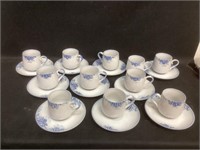 10 Mikasa  Dynasty Cups and Saucers