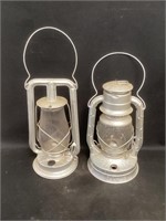 2 Silver Lanterns