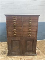 Primitive Doctor Office Cabinet