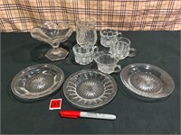Glasswares Assorted - no markings