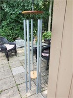 Wind chimes, 4ft tall, 10in diameter