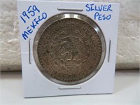 1959 Mexico Silver Peso
