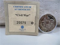 American Mint 5 Dollar Civil War Coin