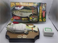 Holiday Big Mouth Billy Bass, Motion Activated