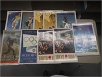 Lot of (10) Olympic Games Promo Placemats