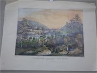 US Military Academy, West Pointe Litho Reprint