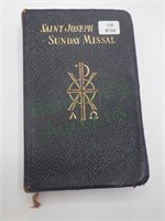 Vintage Saint Joseph Sunday Missal 1953-1954