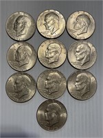 10 IKE Bicentennial Dollars