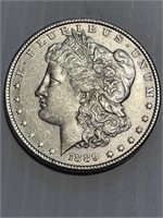 1889 BU Morgan Silver Dollar