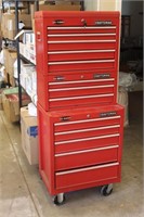 Lot 9: Craftsman Tool Box Full of Tools