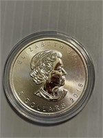 Canada $5 1 oz Silver W/Privy