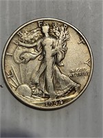 1944 S Walking Liberty Silver Half