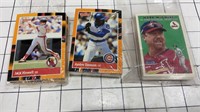 3 bundles Baseball cards