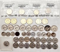 1960s-80s Quarters Dimes Nickels