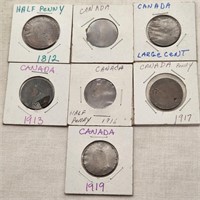 Asstd Early Canadian Coins