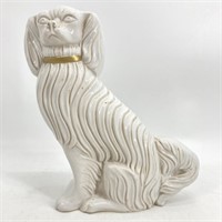 Porcelain Staffordshire Style Spaniel Dog Figurine