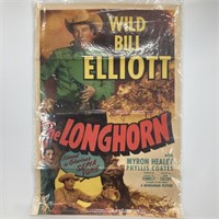 “The Longhorn” Vintage Movie Poster