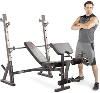 Marcy Olympic Weight Bench Full-Body Workout