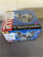 Ryobi 6\" Bench Grinder NIB