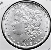 1888 CHOICE BU MORGAN DOLLAR