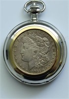 MORGAN DOLLAR POCKET WATCH