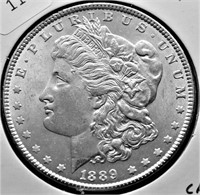 1889 MORGAN DOLLAR CHOICE BU