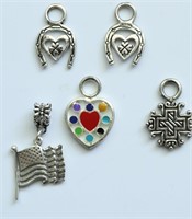 STERLING SILVER CHARMS