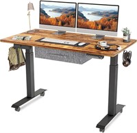 FEZIBO Standing Desk with Drawer, Electric 48*24"