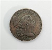 1794 LIBERTY CAP LARGE CENT