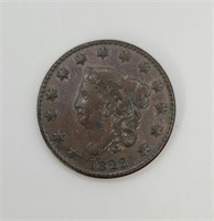 1823 CORONET HEAD LARGE CENT