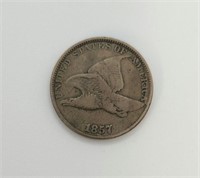 1857 FLYING EAGLE CENT