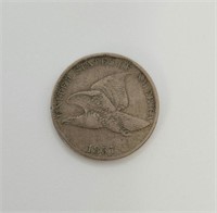 1857 FLYING EAGLE CENT