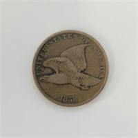 1858 FLYING EAGLE CENT