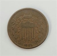 1865 TWO-CENT PIECE
