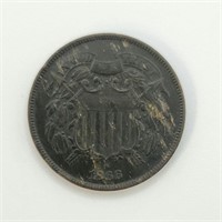 1866 TWO-CENT PIECE