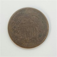 1868 TWO-CENT PIECE