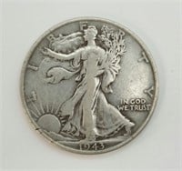 1943 WALKING LIBERTY HALF DOLLAR
