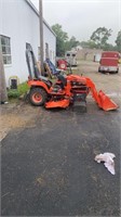 BX2230 Diesel kubota tractor 4x4