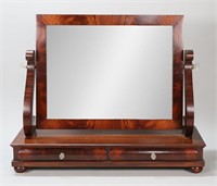 American Empire Style Shaving Mirror