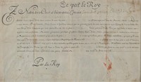 Pre 19th-Century French Document