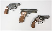 3 Prop Model Guns By MGC Manufacturing