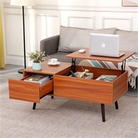 Lift Top Coffee Table with Storage Drawer