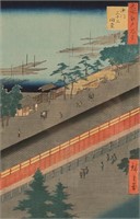 Ando Hiroshige Japanese Woodblock Print