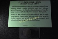 Indian Head Cent (Civil War Era)