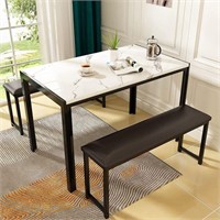 3pc Dining Room Set w/Benches
