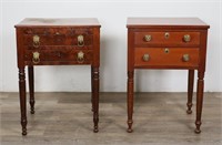 2 19th Century Work Tables or Nightstands