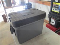 Craftsman toolbox with insert trays