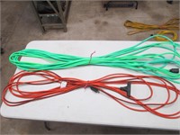 two long extension cords