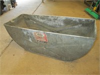 galvanized tub