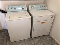 Lot 83: Whirlpool Quiet Wash II & Matching Dryer
